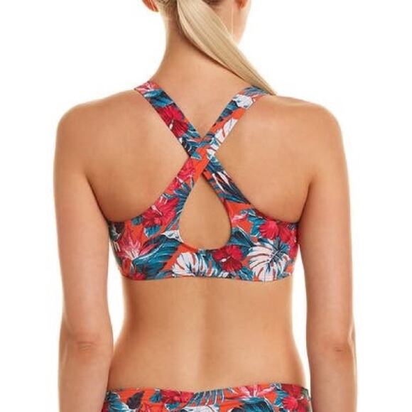 Tart Collection NWT Tropical Swim Top S - Picture 2 of 7